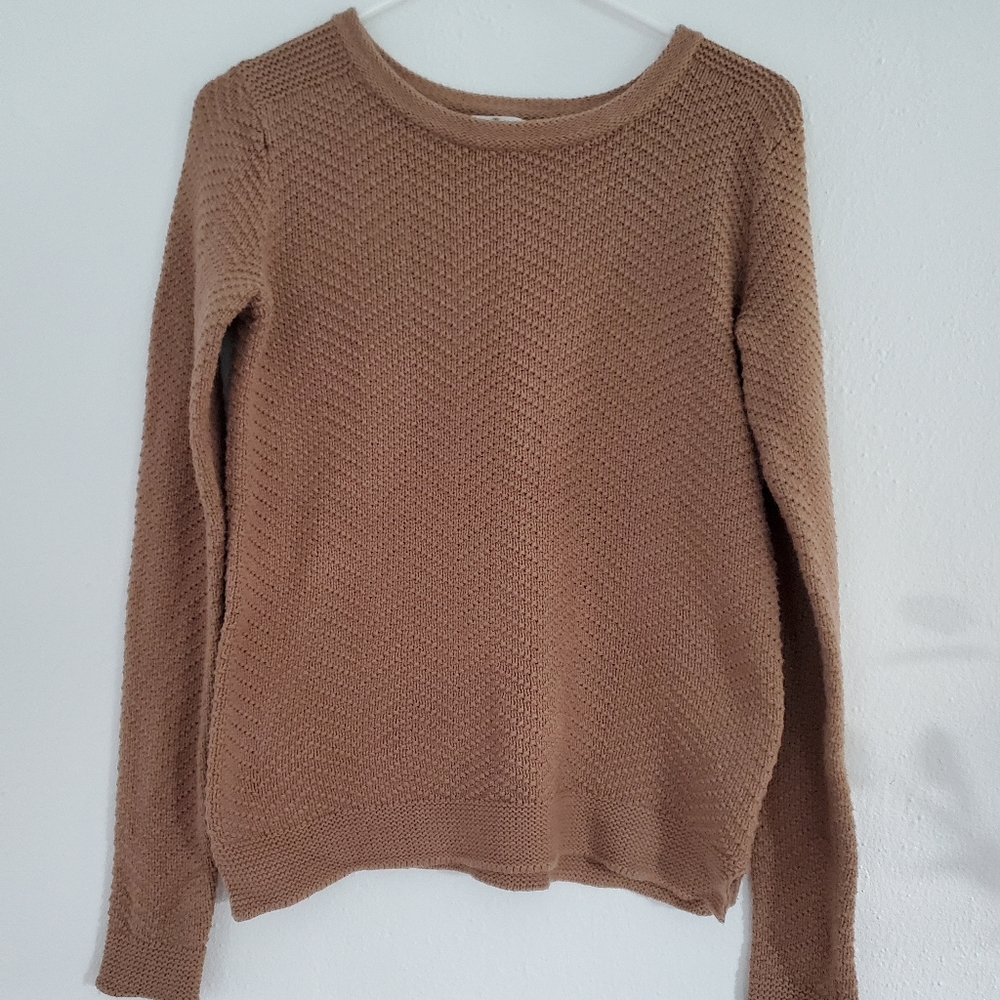 Old Navy Sweater XS Tan Cognac